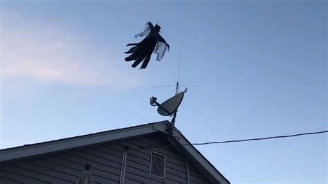 Witch drone video